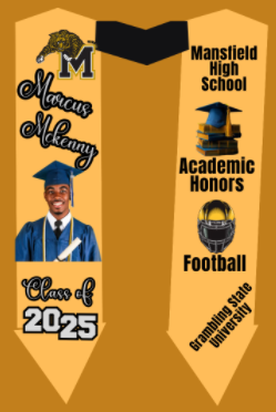 Customized Graduation Stoles