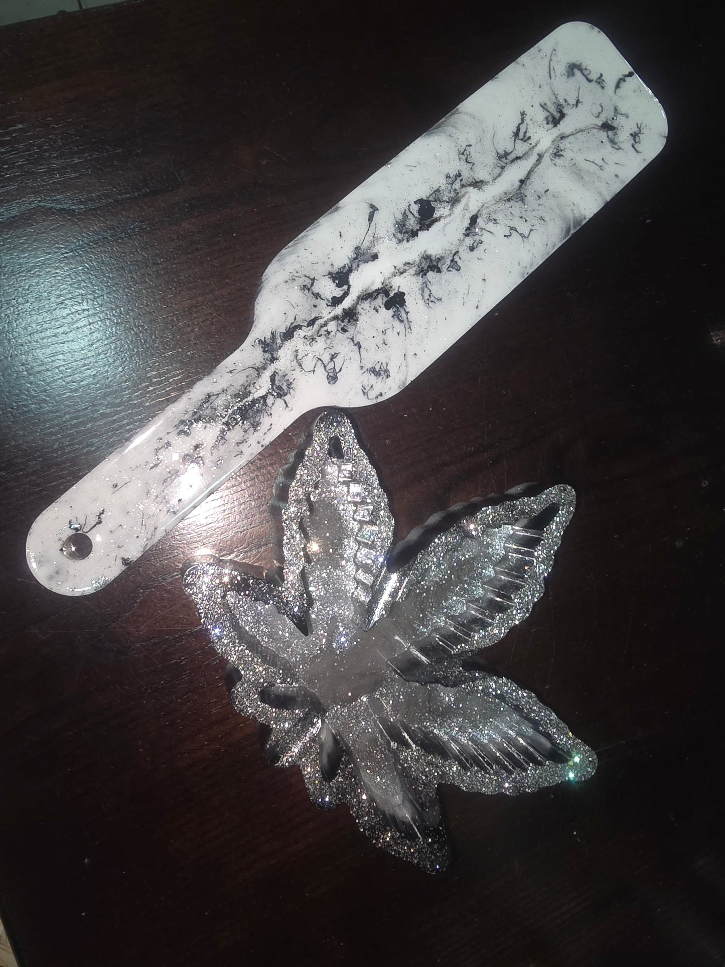 Resin Shot Glass Holder and Ash tray Set