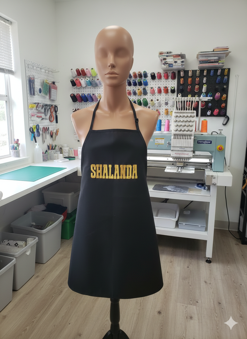 Embroidery Apron