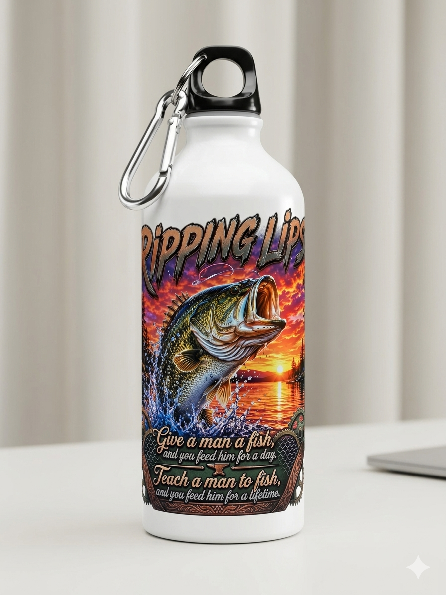 Ripping Lips Water Bottle