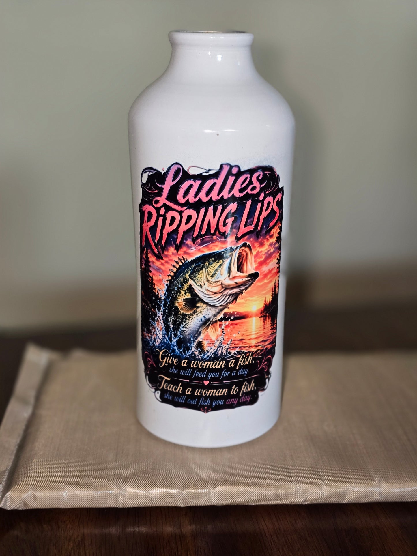 Ladies Ripping Lips Water Bottle