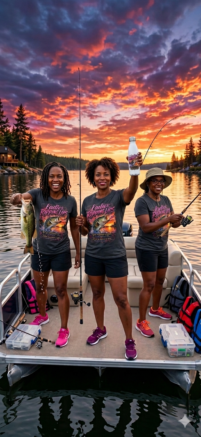 Ladies Ripping Lips- T-Shirts